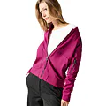 Ležérní dámská mikina na zip Cecil 322089 fuchsia