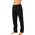 Bavlněné pánské dlouhé kalhoty Vamp s knoflíky 22674 dark gray