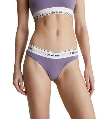Dámská tanga Calvin Klein F3786 lila