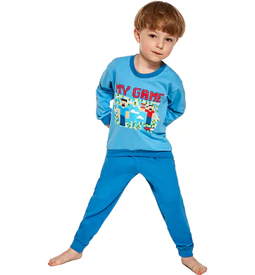 Pyžamo pro kluky do manžety My Game Cornette Kids