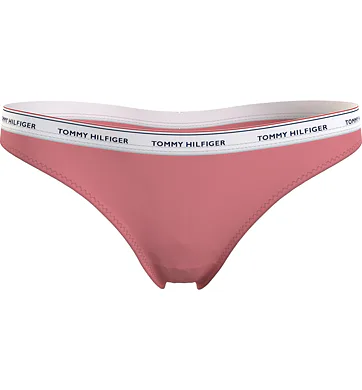 Dámská tanga Tommy Hilfiger UW0UW04894 tm.pudr