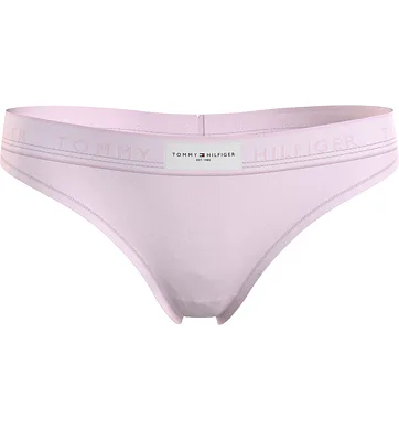 Dámská tanga Tommy Hilfiger bikini UW0UW04812 sv.růžové