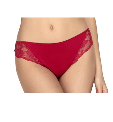 Krajkové brazilky Moulin Rouge 102836 rubín