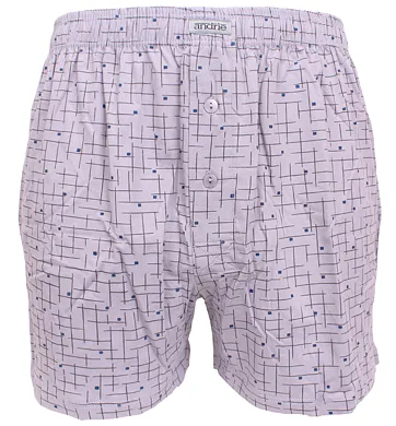 Bavlněné trenky pro muže Andrie PS 5628 šedé