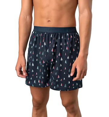 Pánské boxerky s potiskem plachetnice Vamp 18855