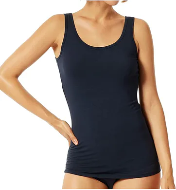 Dámský top Uncover by SCHIESSER na širší ramínka 173968 navy