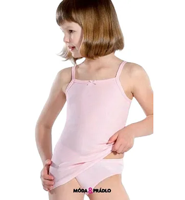 Dívčí spodní košilka Pleas 128158 růžová