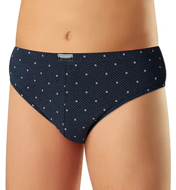 Pánské slipy bavlna/lycra Andrie PS 3572 navy