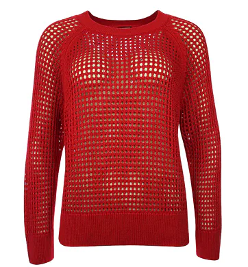 Trendy svetřík pro dámy Kenny S. 509554 červený