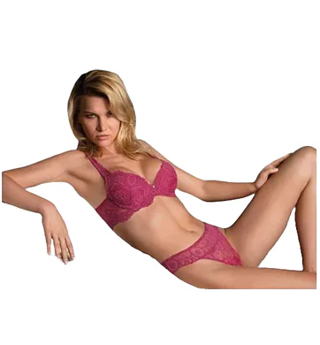 Dámské kalhotky střihu brazil Trendy Look & Attaction M3509 fuchsia