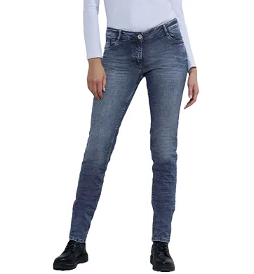 Elastické džíny Scarlet Cecil 377173 mid blue