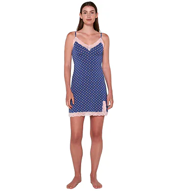 Dámská noční košile Vamp Dotty 20811  blue boa