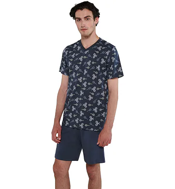 Pánské pyžamo Vamp pro tenisty 20641 gray ombre