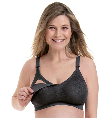 Kojící podprsenka Anita ESSENTIAL LACE 5057 antracit