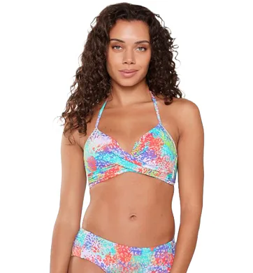 Dámské plavky LingaDore 7207TB coral leopard