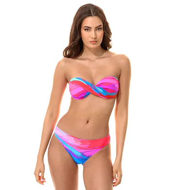 Bandeau dvojdílné plavky Jolidon FR75 růžové