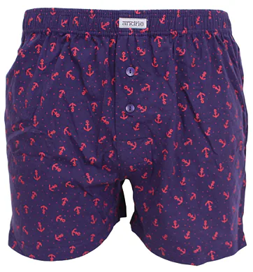 Andrie bavlněné trenky pro muže PS 5814 navy-red