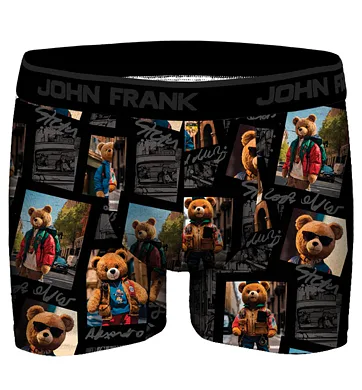 Vtipné boxerky pro muže s modalem John Frank traveller