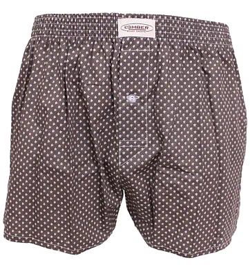 Pánské popelínové trenýrky Climber 3100C85 kopretina olivová