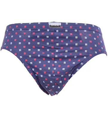 Pánské slipy bavlna/lycra Andrie PS 3579 navy