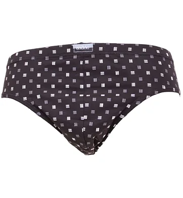 Pánské slipy bavlna/lycra Andrie PS 3579 černé
