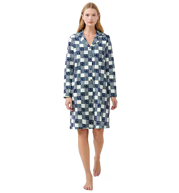 Propínací noční košile Vamp pro ženy 21434 blue patriot