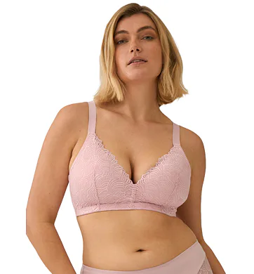 Bezkosticová push-up podprsenka Naturana 5674 pink rose