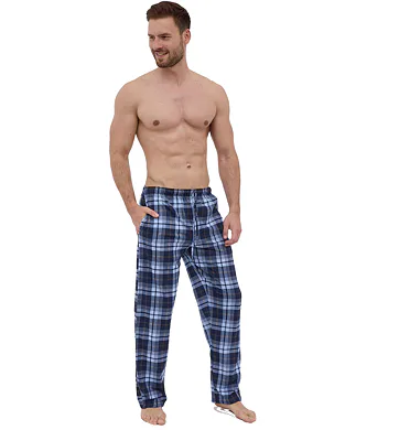 Domácí pánské kalhoty Cornette 691/52 jeans kostka