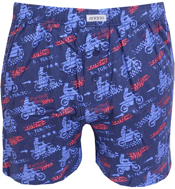 Pánské trenkoslipy pro motorkáře Andrie PS5844 navy