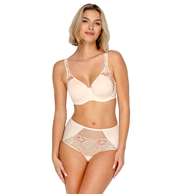 Jemně vyztužená bezešvá podrsenka Timo 041848 Charming pudr