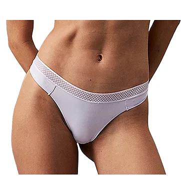 Dámská tanga Calvin Klein QF6307E lavender blue