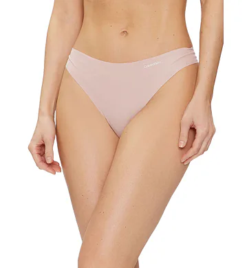 Tanga Calvin Klein Invisibles Micro QD3558E st.růžové