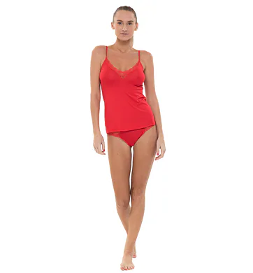 Spodní dámská košilka Follia Intimo Elisa červeno-orange