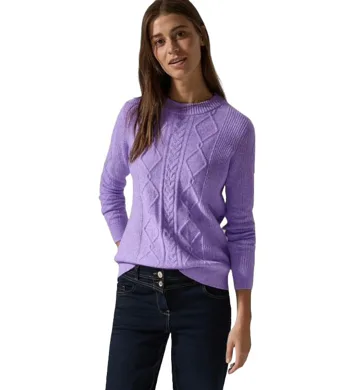 Dámský svetřík Cecil 302961 lilac