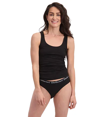 Dámské kalhotky z bambusu Bamboo basics Yara černé