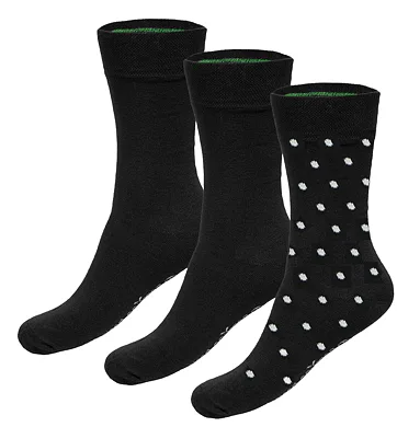 Bambusové oblekové ponožky Beau Bamboo basic černé 2 pack