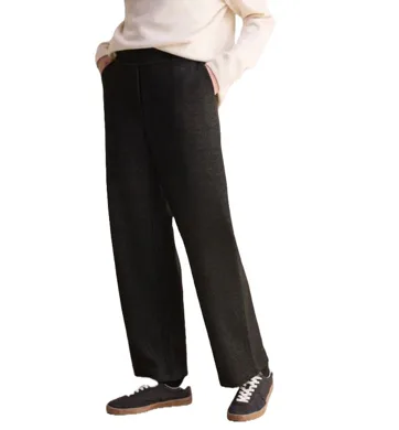 Loose Fit kalhoty Neele s vysokým pasem Cecil 378545 černé