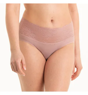 Dámské kalhotky s vysokým pasem Anita Essential Lace 1304 rosewood