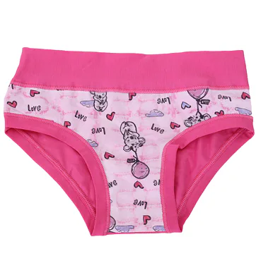 Dívčí kalhotky s obrázkem Emy Bimba B2874 rosa fluo