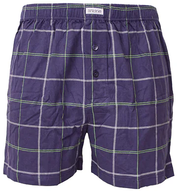 Pánské bavlněné trenky s moderním vzorem Andrie PS 5882 navy