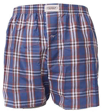 Pánské popelínové trenýrky Climber 3100C87 cihlo-jeans kostka