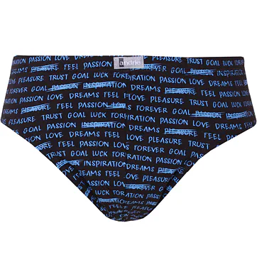 Pánské slipy bambus/bavlna/lycra Andrie PS 3584 černá