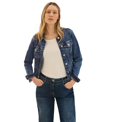 Dámská bundička Cecil 212453 mid blue