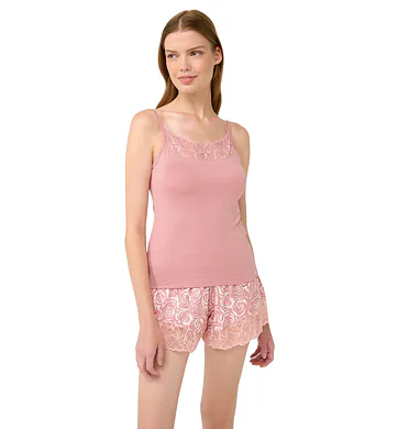 Dámská košilka Vamp s krajkou 22812 pink blush