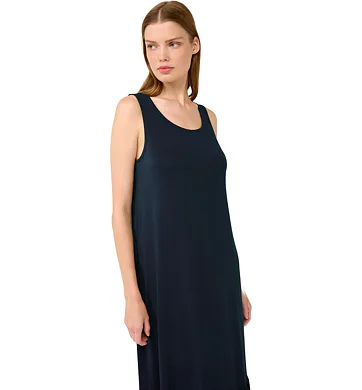 Dámské letní maxi šaty na ramínka Vamp 22512 blue