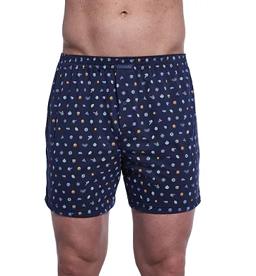 Bavlněné trenýrky do podkovy Cornette Comfort 002/312 navy