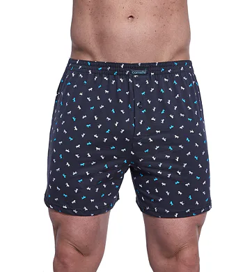 Bavlněné trenýrky do podkovy Cornette Comfort 002/313 grafit