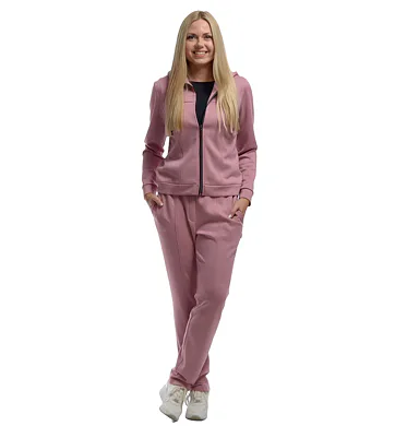 Dámská tepláková bundička Tolmea 525 starorůžová