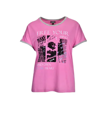 Dámské tričko s krátkým rukávem Kenny S. 608104 pink