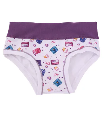 Dívčí kalhotky s obrázkem Emy Bimba B2922 viola